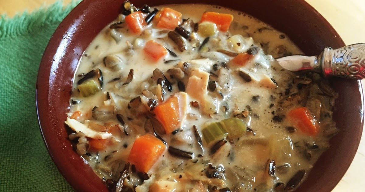 Wild Rice Electric
 Let s Eat Creamy Turkey Wild Rice Soup Pressure Cooker