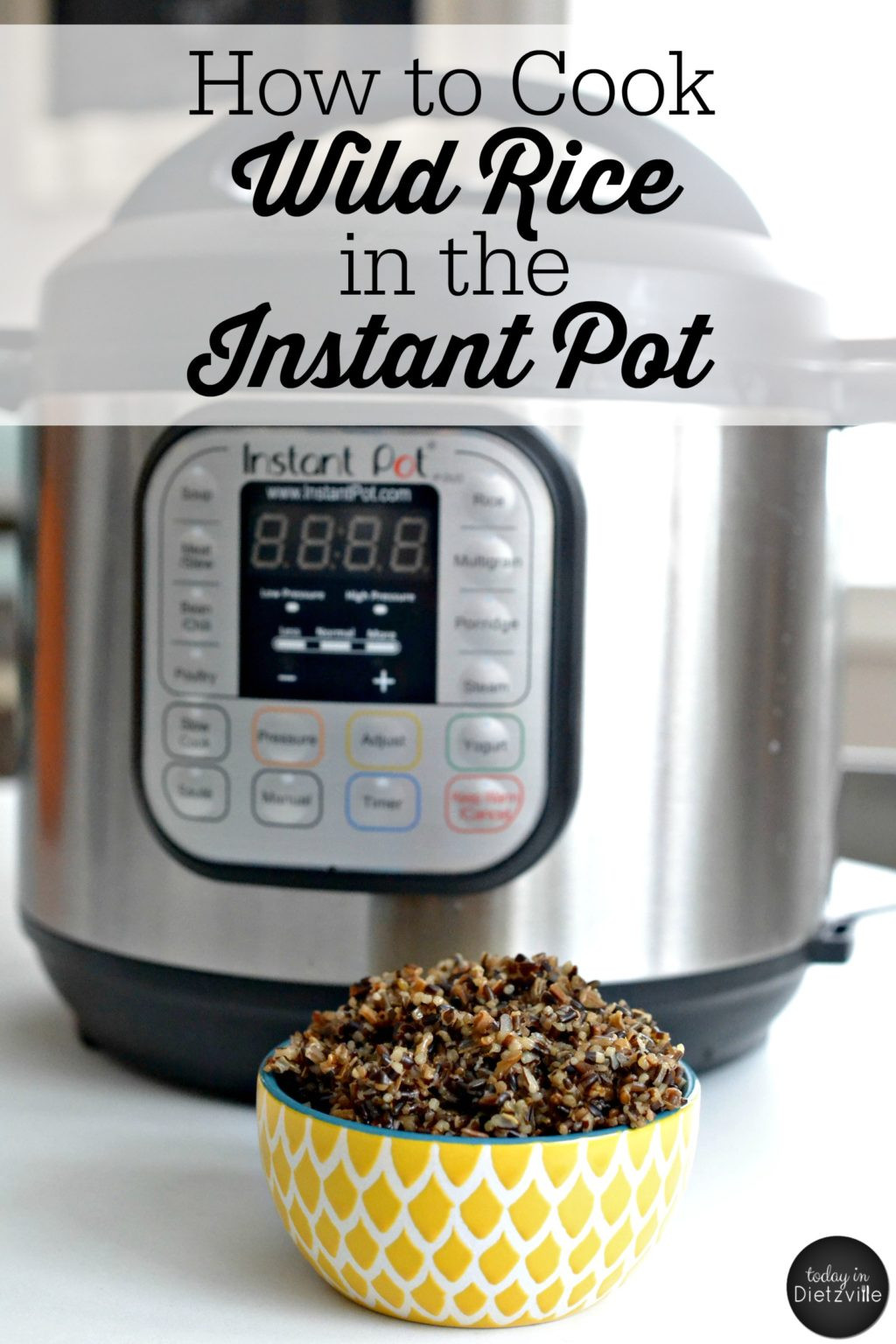 Wild Rice In Instant Pot
 How To Cook Wild Rice In The Instant Pot