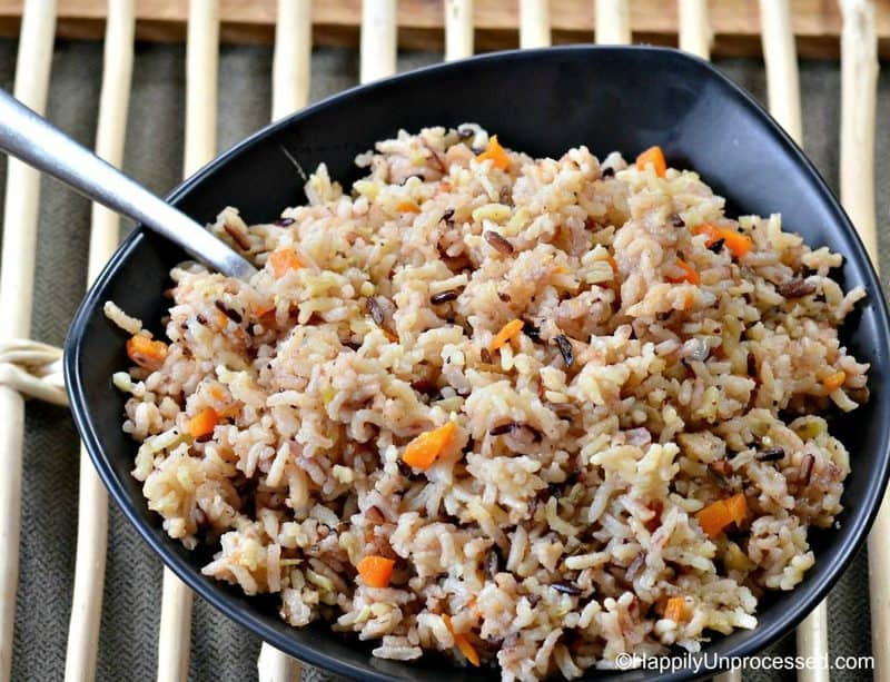 Wild Rice Pilaf Recipe
 No Fail Simple Wild Rice Pilaf Happily Unprocessed