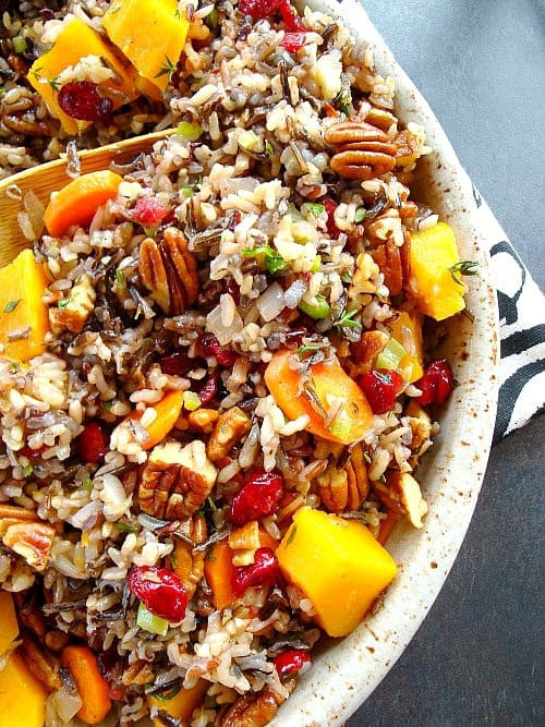 Wild Rice Pilaf Recipe
 Wild Rice Pilaf with Squash Cranberries and Pecans – Good