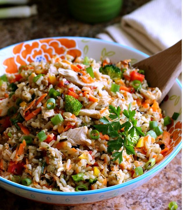 Wild Rice Salad Recipes
 Tuna Veggie and Wild Rice Salad