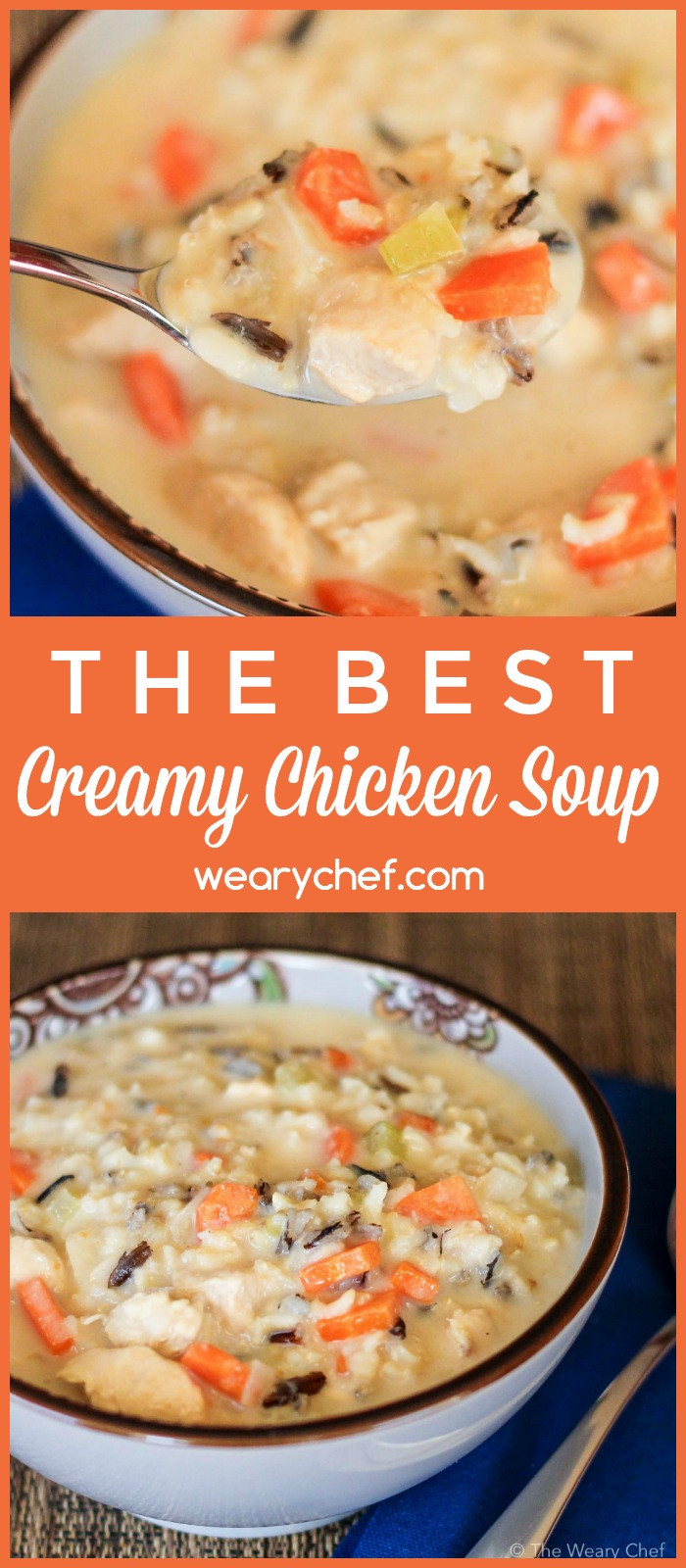 Wild Rice Soup
 The Best Creamy Chicken and Rice Soup The Weary Chef