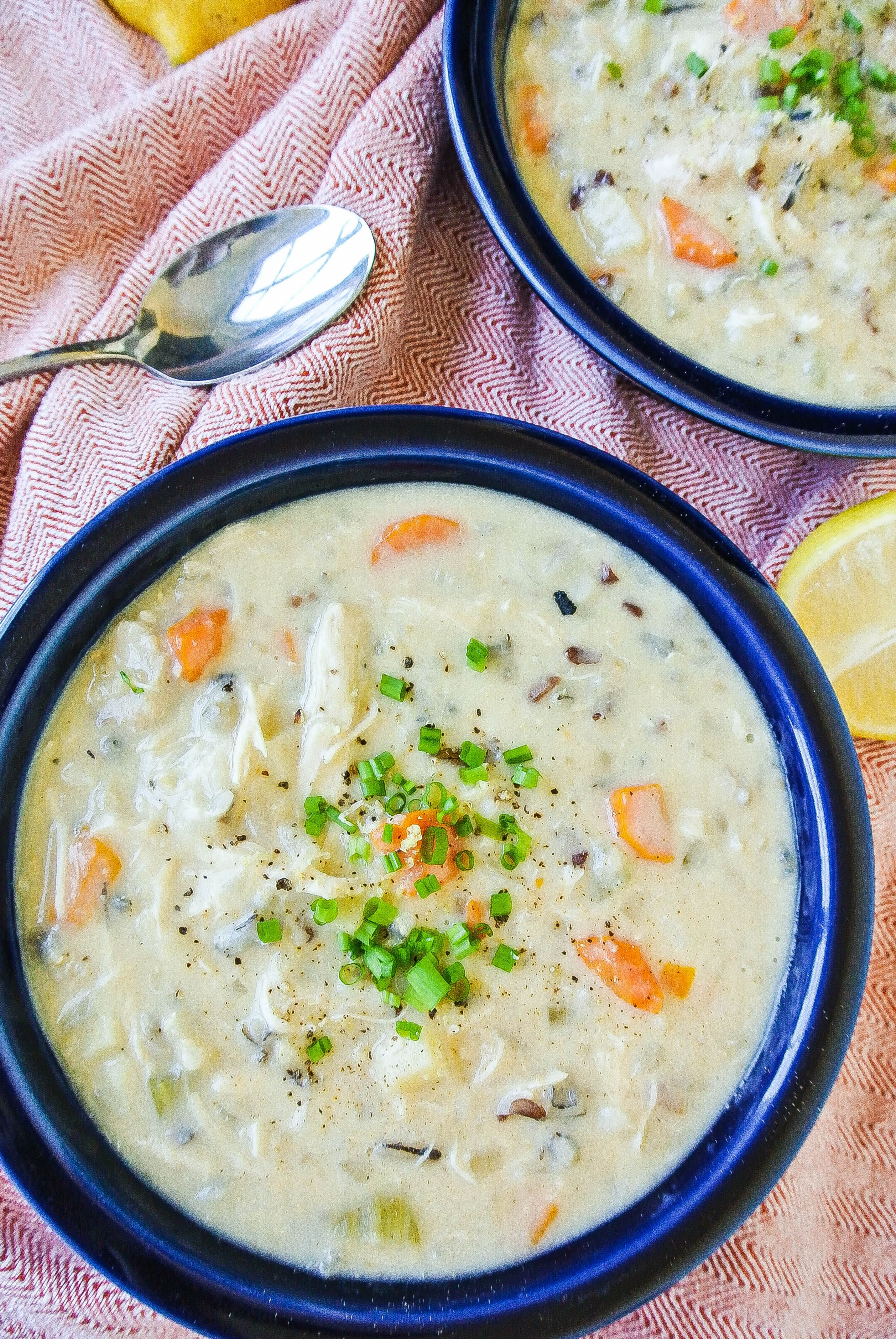 Wild Rice Soup
 slow cooker chicken wild rice soup kelly s ambitious