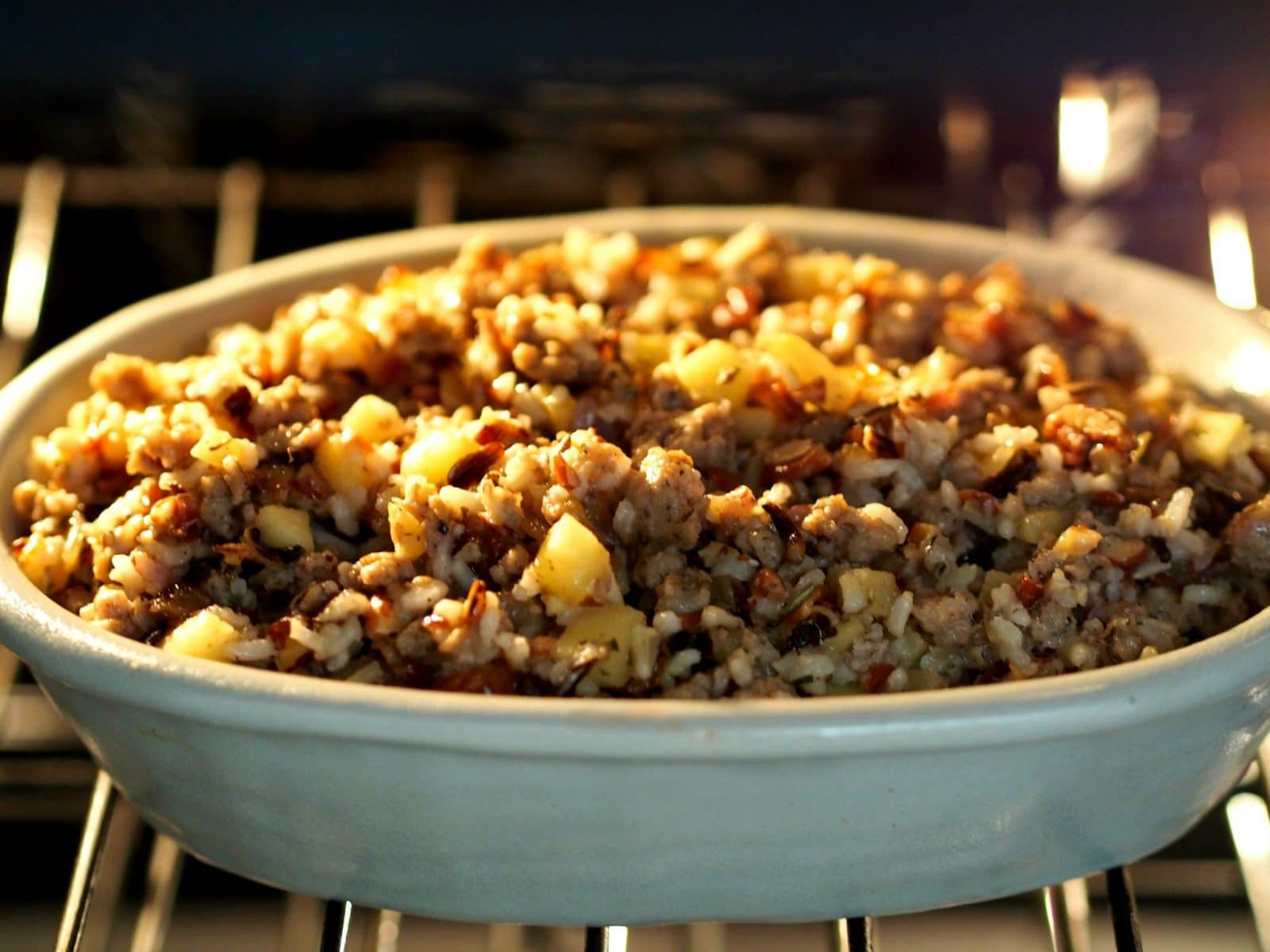 Wild Rice Stuffing
 Wild Rice Jones Sausage & Apple Stuffing Simply Sated