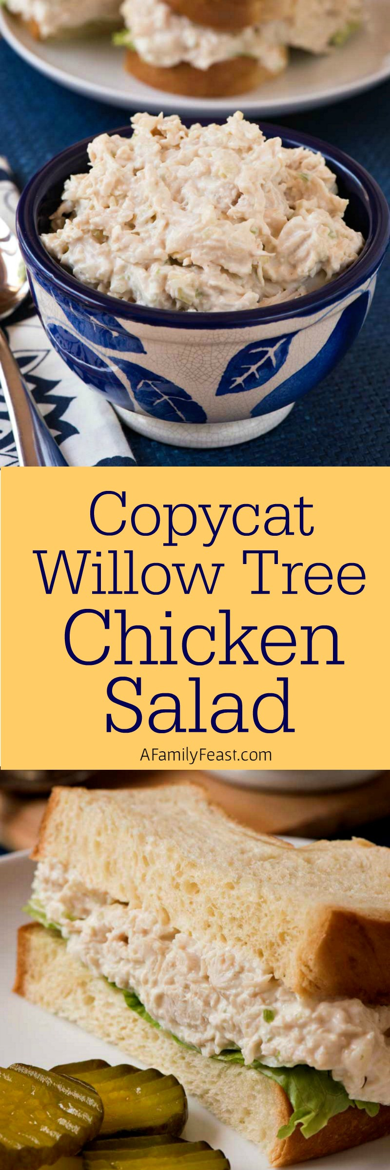 Willow Tree Chicken Salad
 Copycat Willow Tree Chicken Salad A Family Feast