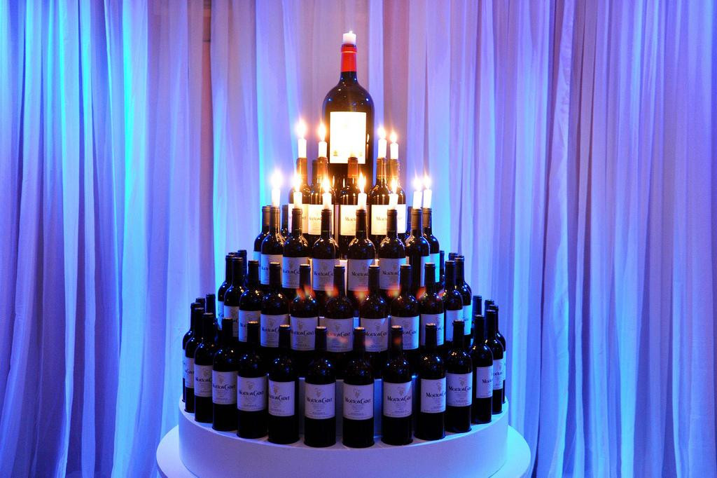 Wine Birthday Cake
 Wine Birthday Cake