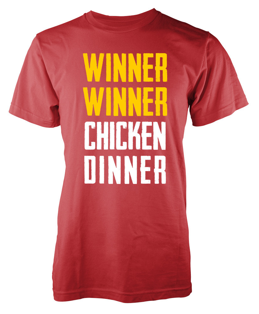 Winner Winner Chicken Dinner Shirt
 Player Unknown Battleground winner winner chicken dinner