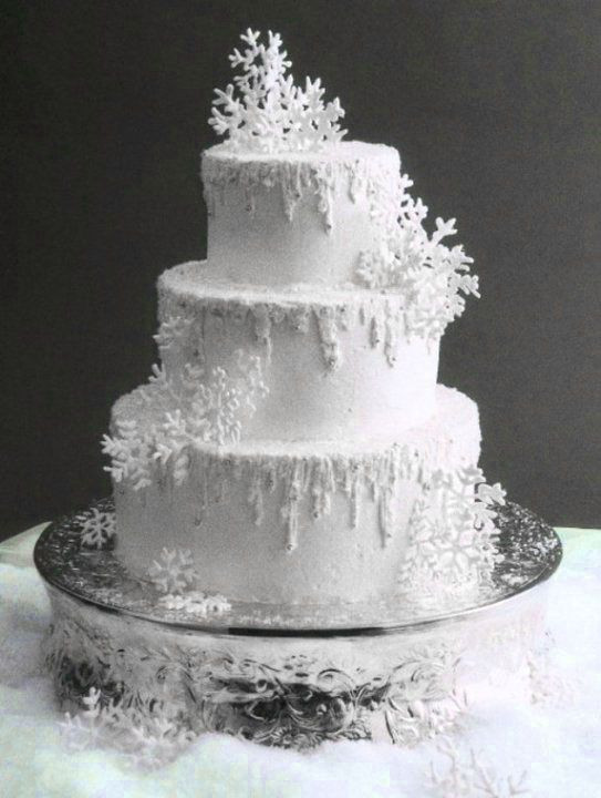 Winter Wedding Cakes
 Winter Wedding Cakes We Love