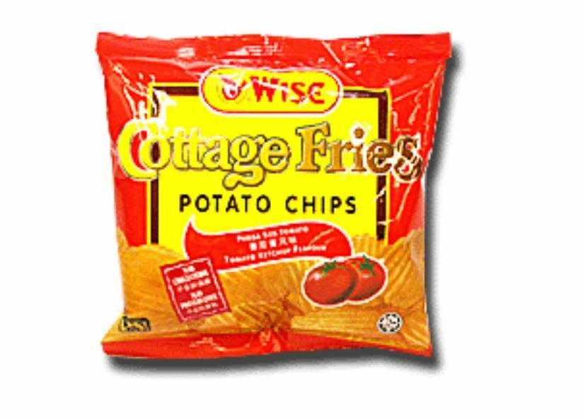 Wise Potato Chips
 3 Packs of Wise Cottage Fries Potato Chips 22G