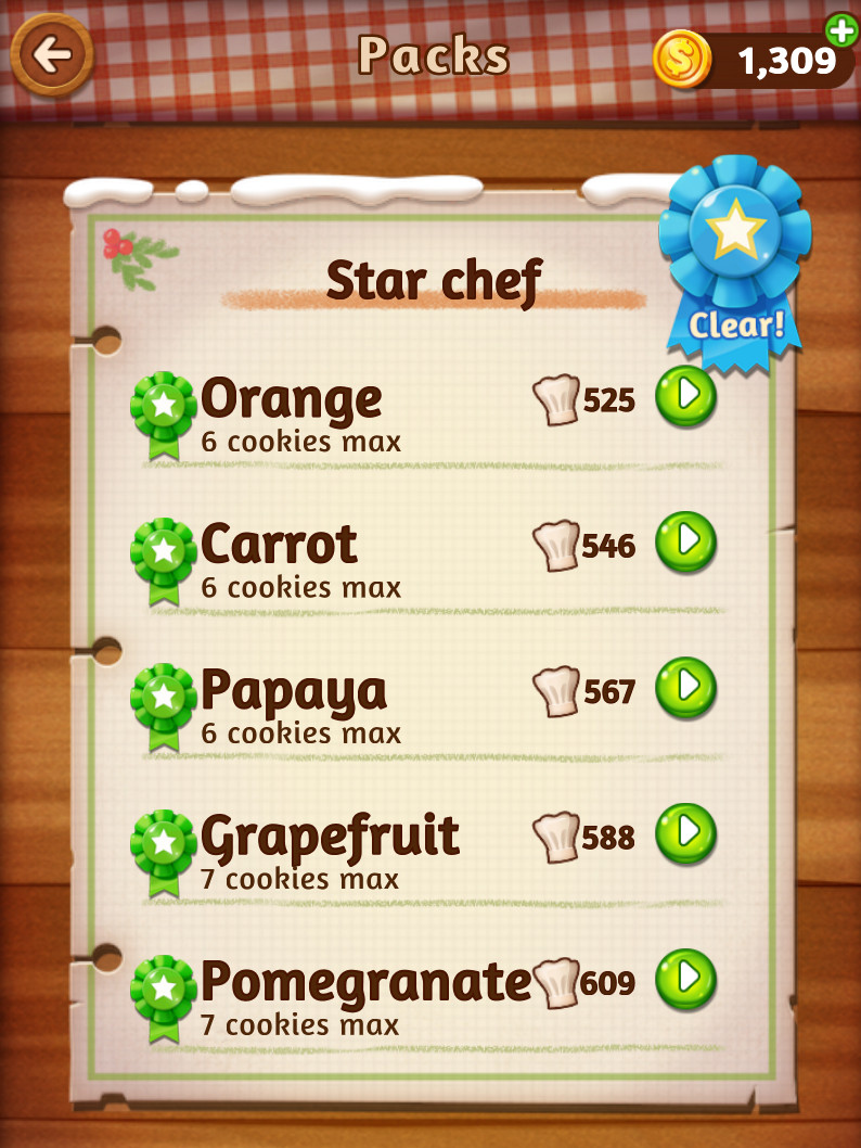 Word Cookies Carrot 4
 In game Info Word Cookies Star Chef Answers