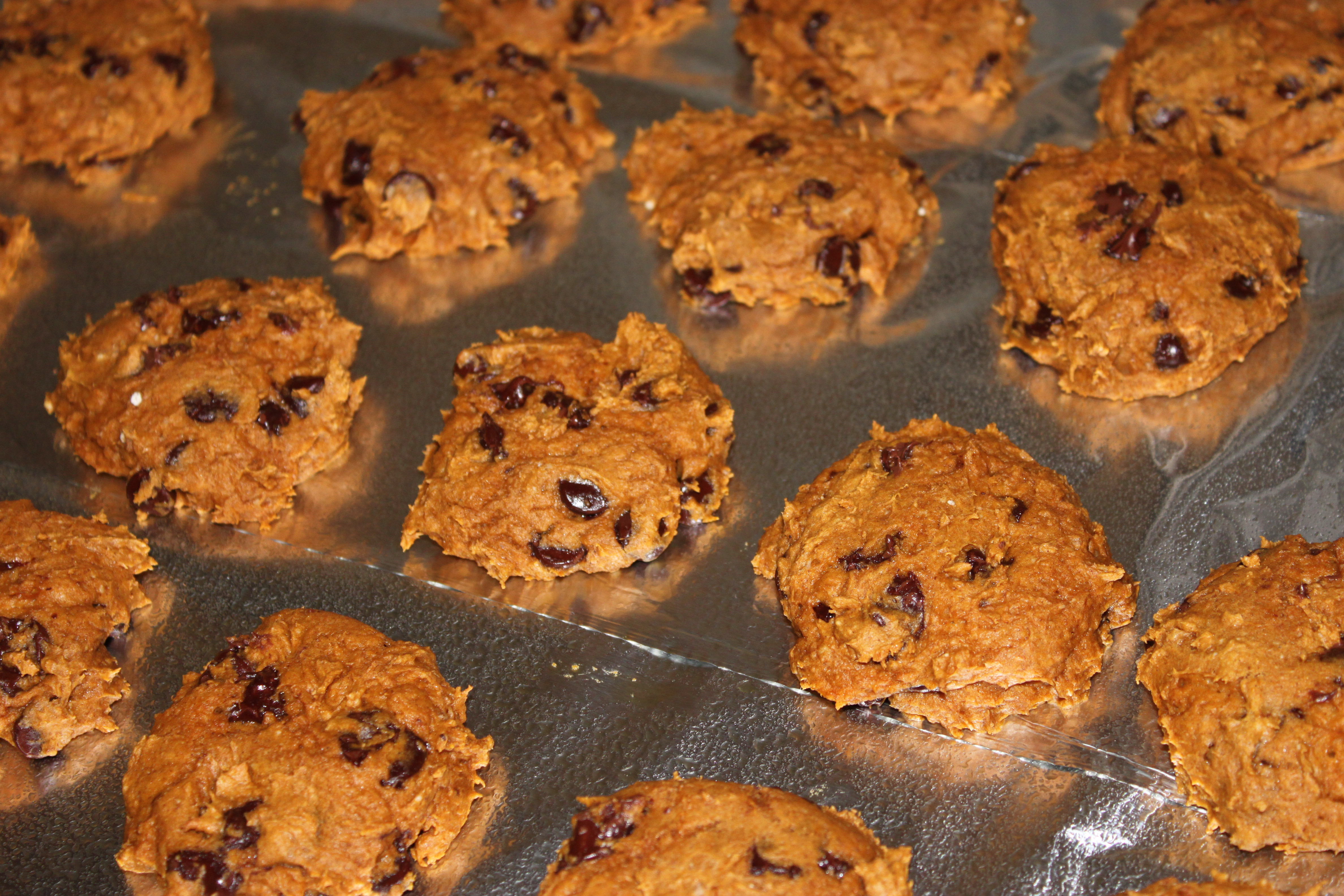 Word Cookies Pumpkin
 Pumpkin Chocolate Chip Cookies Two Ways