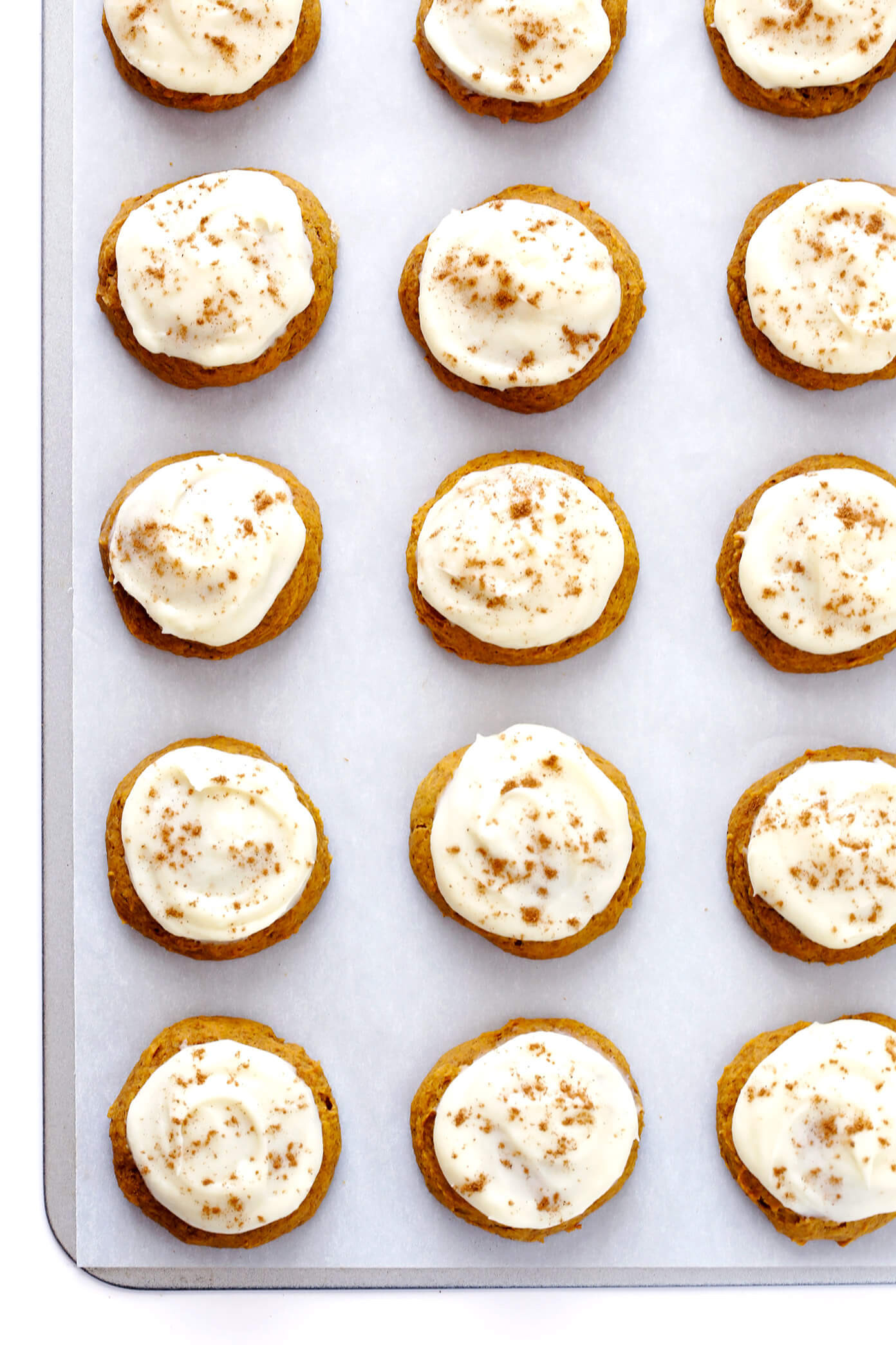 Word Cookies Pumpkin
 Pumpkin Cookies with Cream Cheese Frosting Cravings Happen