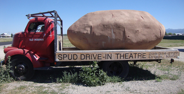 Worlds Biggest Potato
 World s st Potato Driggs Idaho