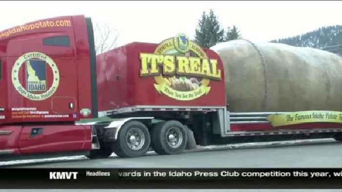 Worlds Biggest Potato
 World s largest potato on the road again e News Page VIDEO