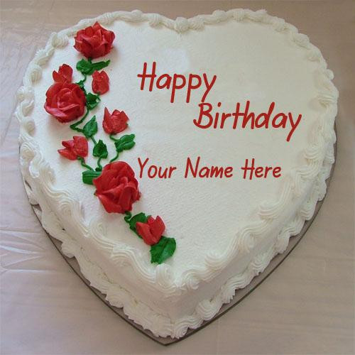 Written Name On Birthday Cake
 Write Name Birthday Cakes