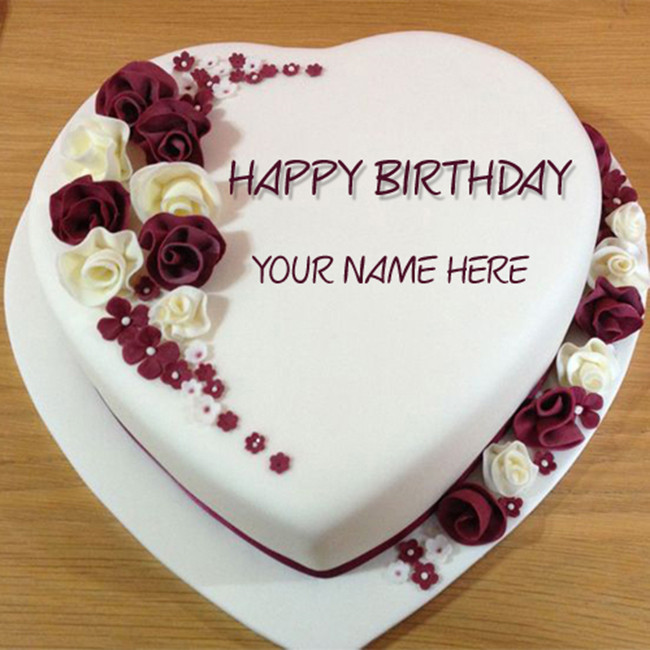 Written Name On Birthday Cake
 Top 10 Write name on birthday cake and best Wishes for You