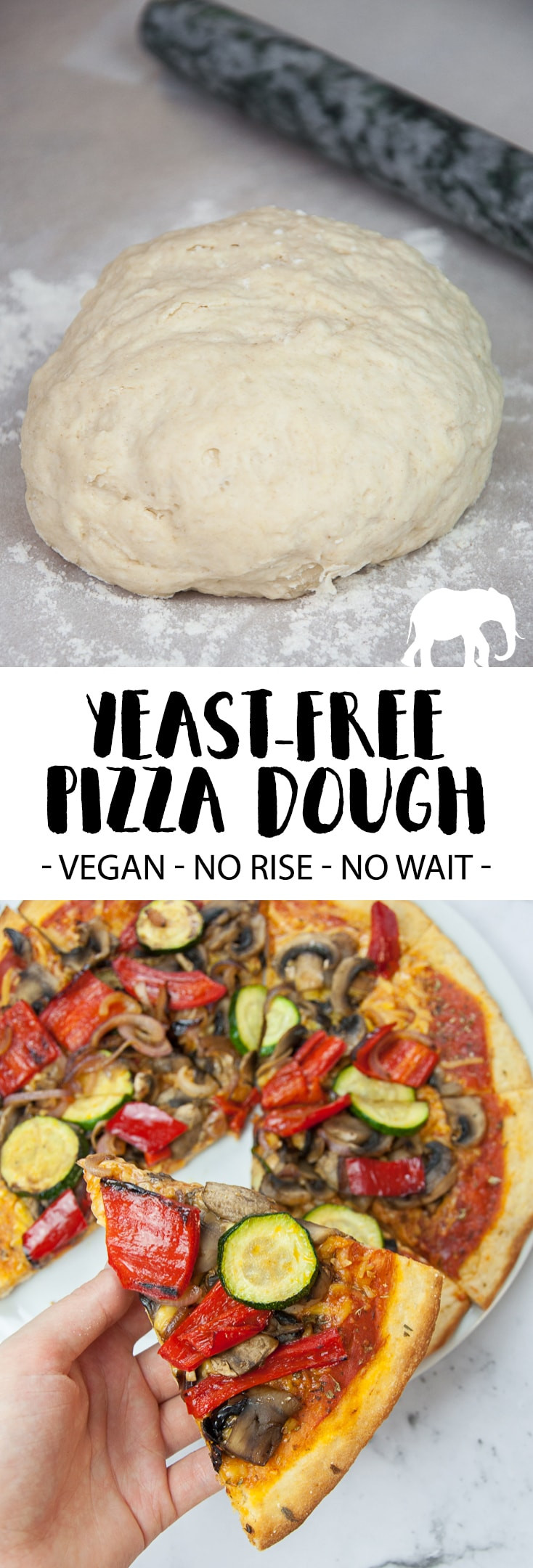 Yeast Free Pizza Dough
 Yeast Free Vegan Pizza Dough Recipe