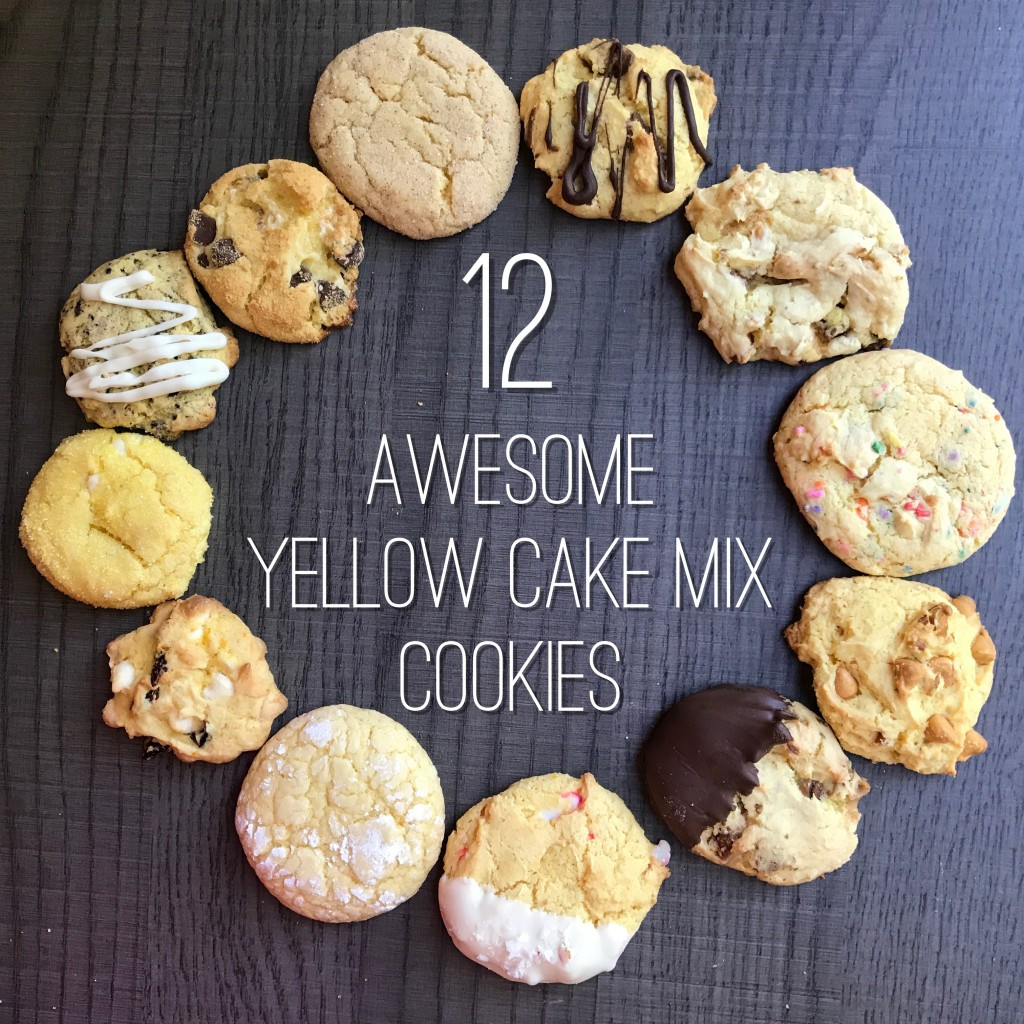 Yellow Cake Mix Cookies
 12 Awesome Yellow Cake Mix Cookies