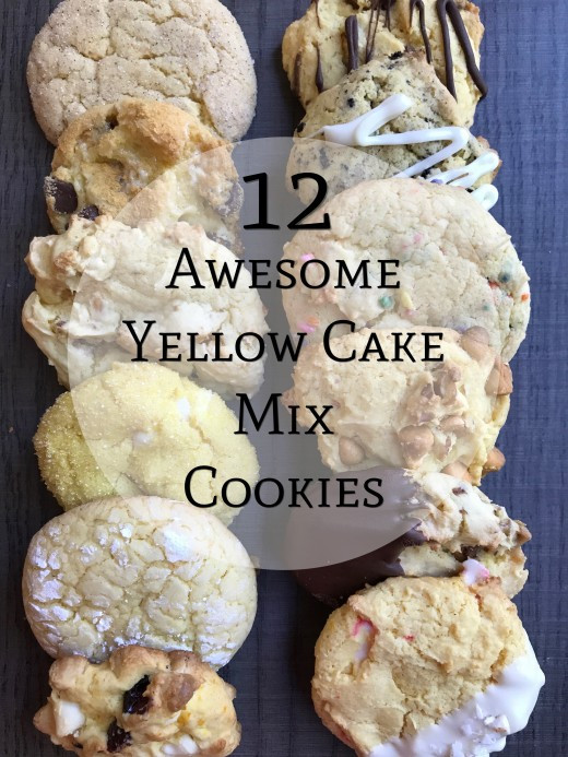 Yellow Cake Mix Cookies
 12 Awesome Yellow Cake Mix Cookies