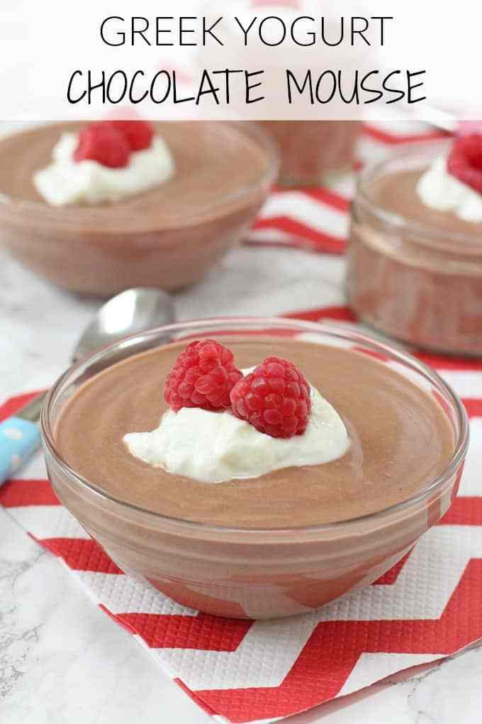 Yoghurt Dessert Recipe
 Greek Yogurt Chocolate Mousse My Fussy Eater