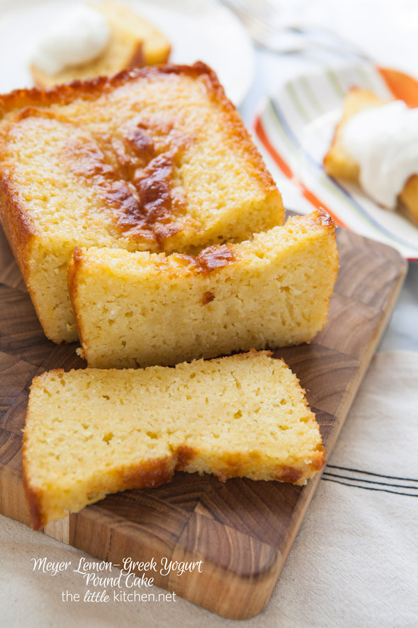 Yogurt Cake Recipe
 Meyer Lemon Greek Yogurt Pound Cake