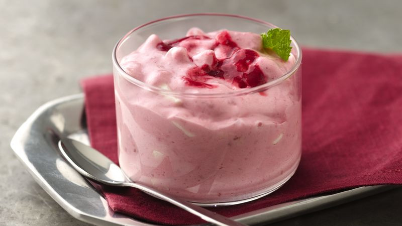 Yogurt Dessert Recipe
 Raspberry Yogurt Celebration Dessert Recipe BettyCrocker
