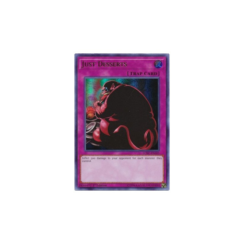 Yugioh Just Desserts
 Just Desserts LCKC EN105 Ultra Rare Duelshop