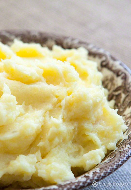 Yukon Gold Mashed Potatoes
 Heavenly mashed potatoes recipe using buttery Yukon Gold