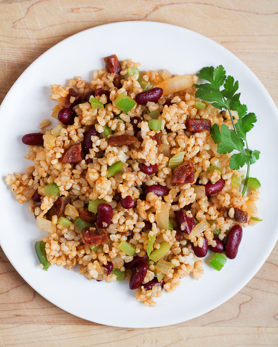 Zatarain'S Red Beans And Rice
 Chorizo and Red Beans Rice