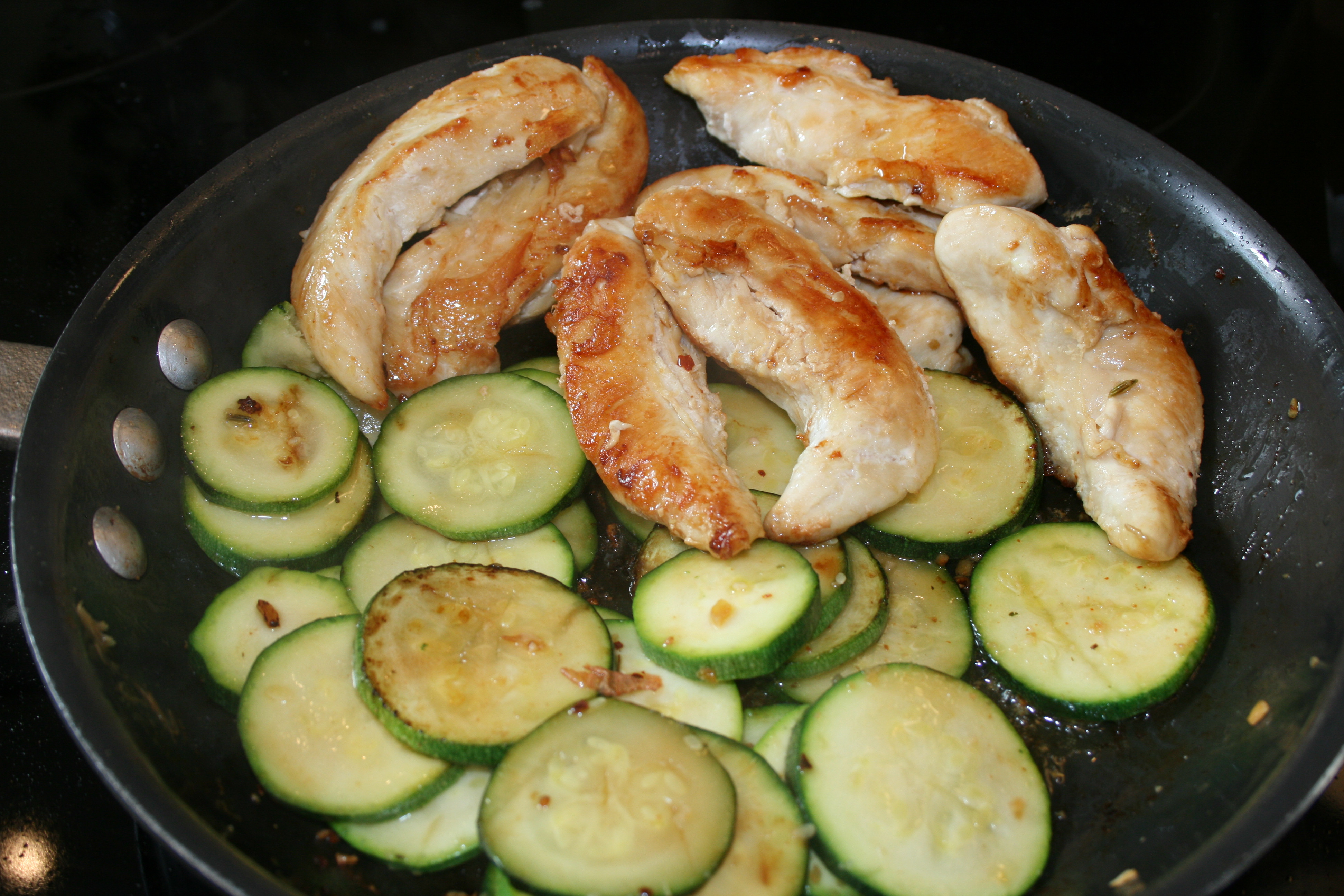 Zucchini And Chicken
 zucchini