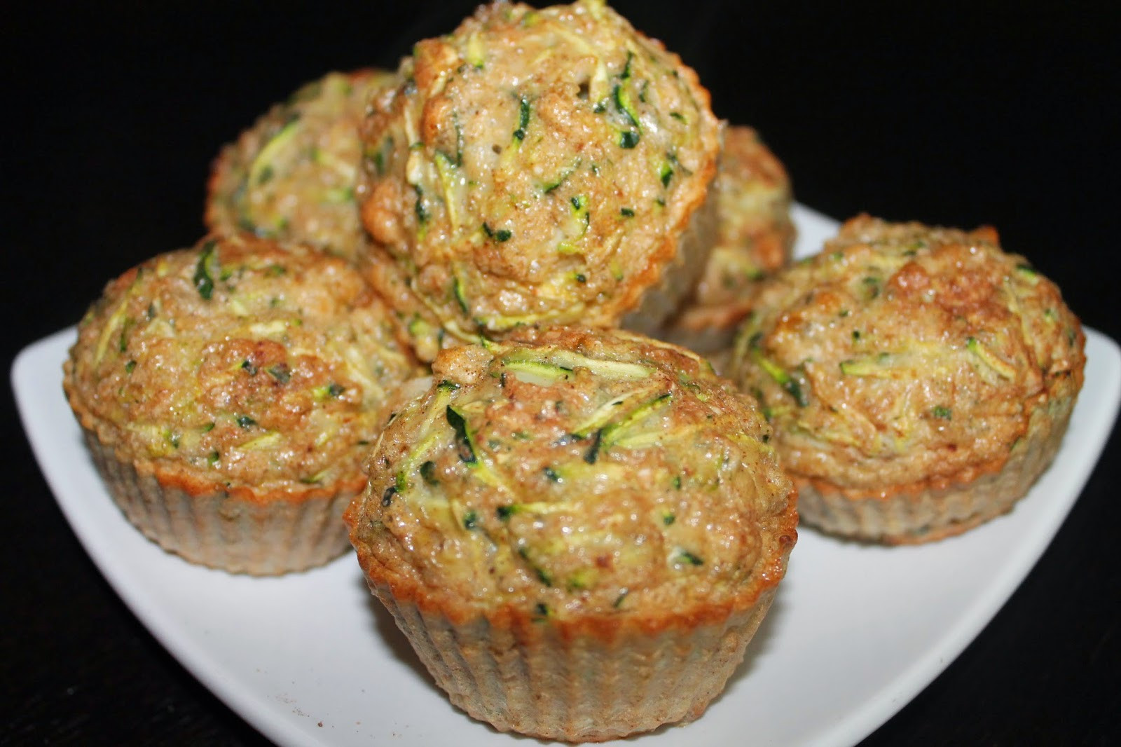 Zucchini Bread Muffins
 Not so ordi NANNY me Protein Zucchini Muffins