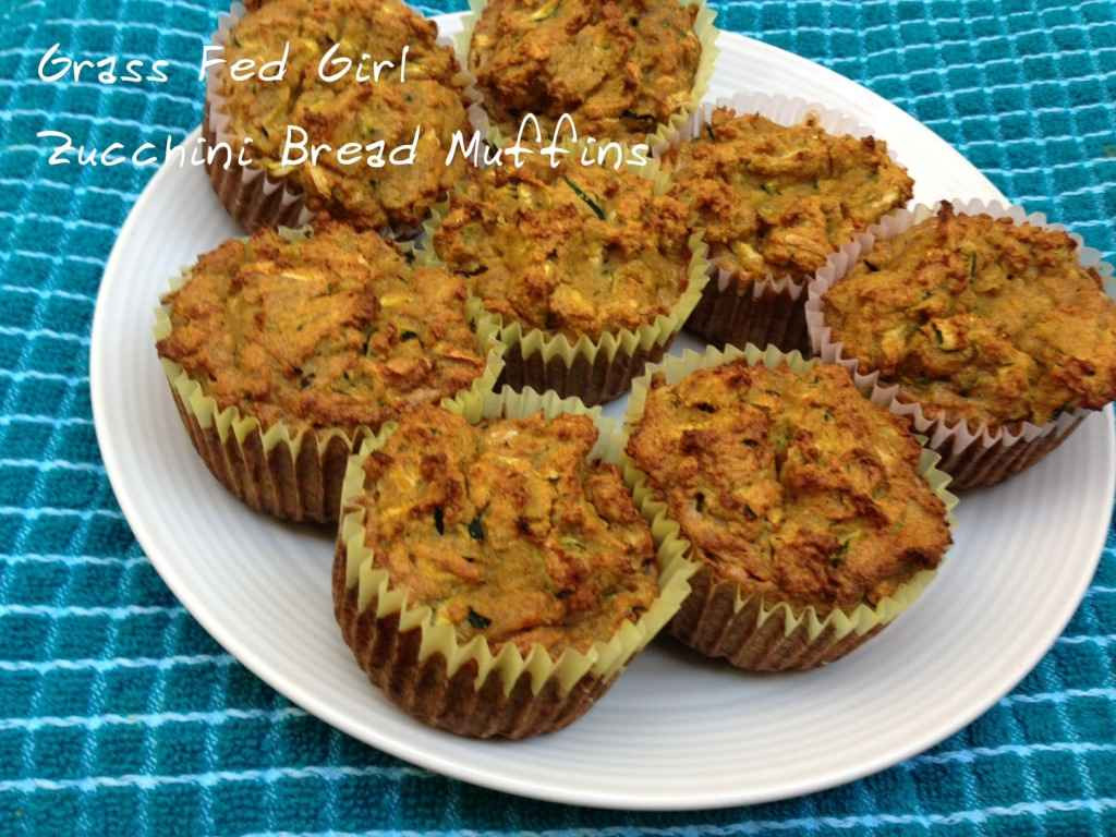 Zucchini Bread Muffins
 Grain Free Pumpkin Zucchini Bread Muffins