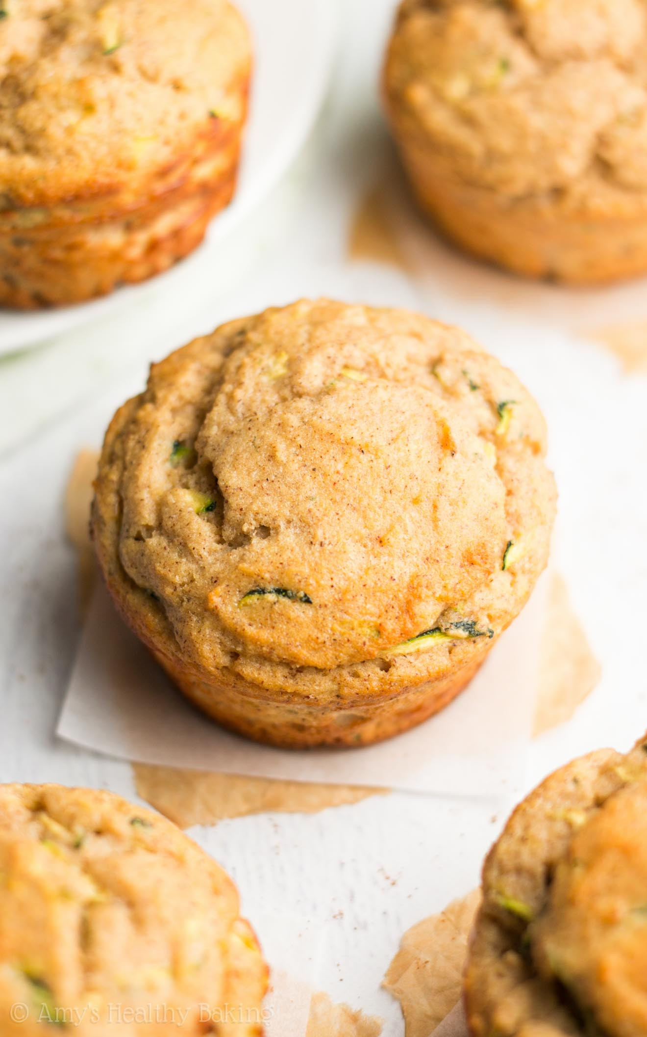 Zucchini Bread Muffins
 Zucchini Bread Protein Muffins