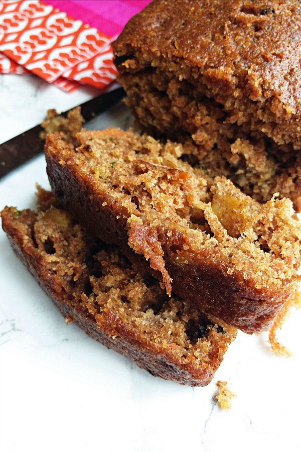 Zucchini Bread With Pineapple
 Carrot Pineapple Zucchini Bread Recipe Reluctant Entertainer