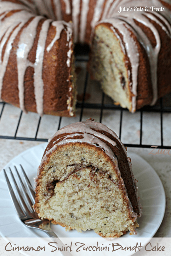 Zucchini Bundt Cake
 Cinnamon Swirl Zucchini Bundt Cake Julie s Eats & Treats