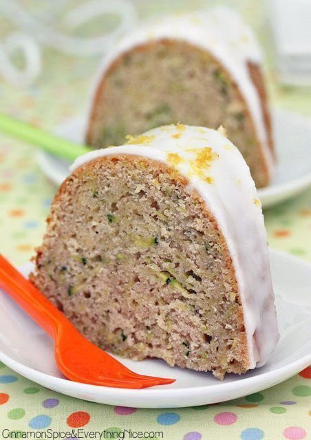 Zucchini Bundt Cake
 Lemon Sunshine Zucchini Cake