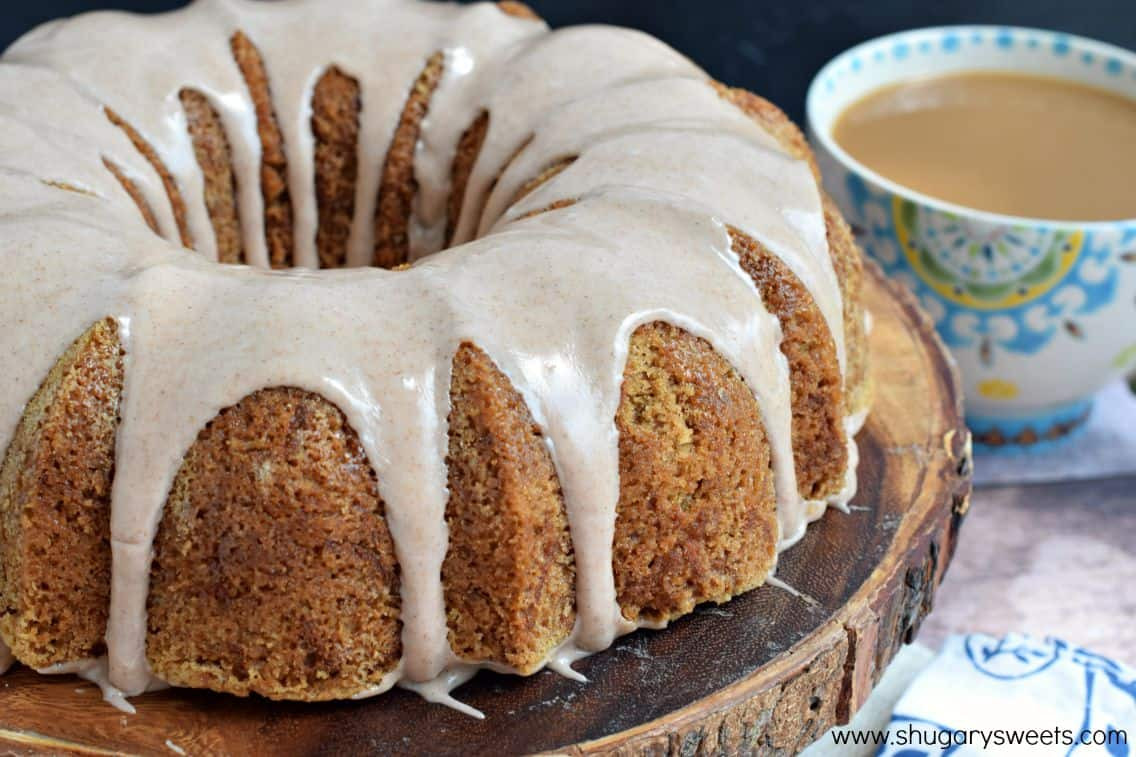 Zucchini Bundt Cake
 Zucchini Bundt Cake Shugary Sweets