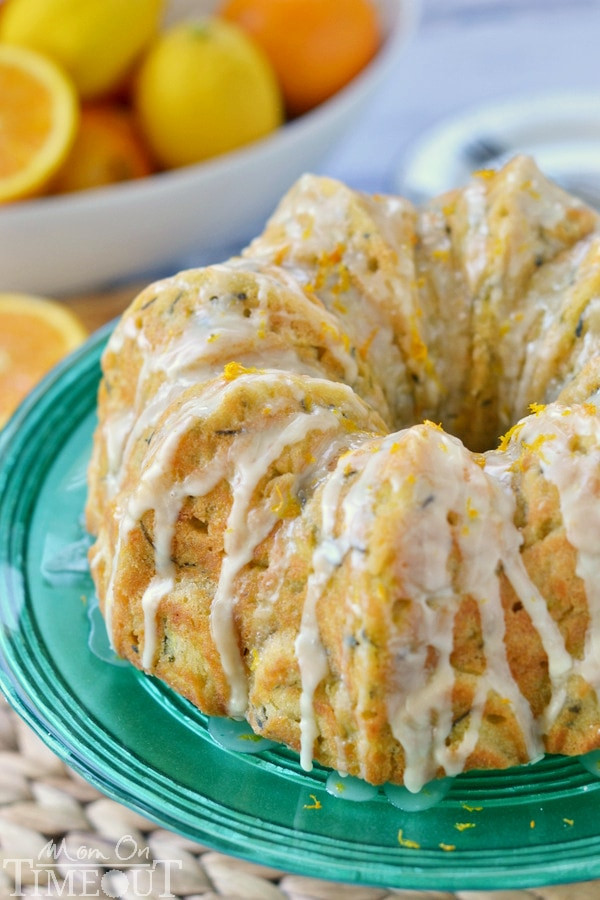 Zucchini Bundt Cake
 Zucchini Bundt Cake with Orange Glaze Mom Timeout