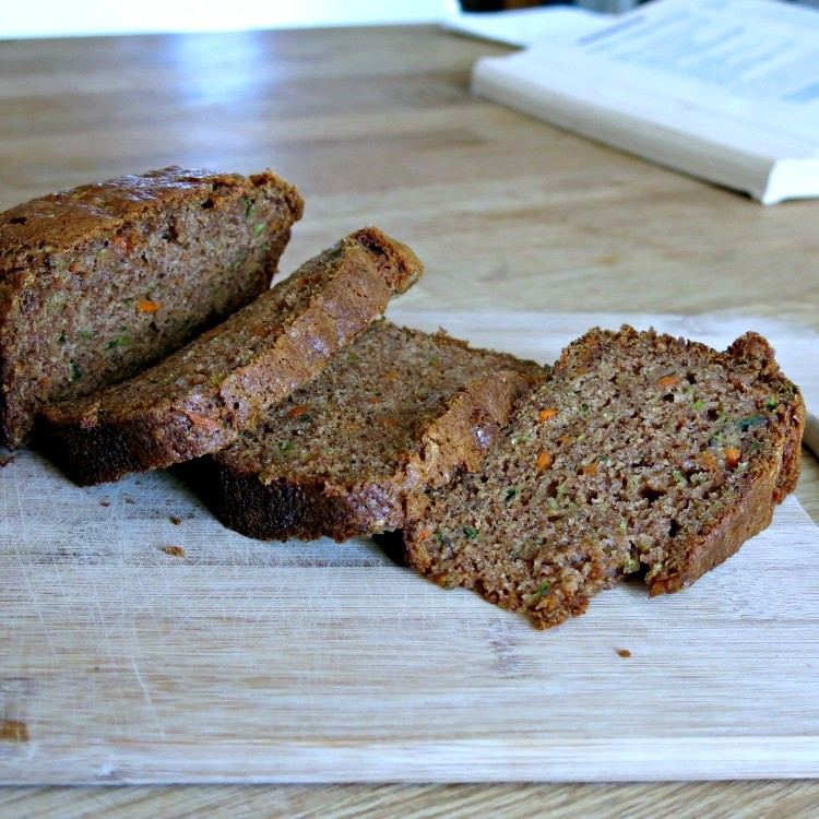 Zucchini Carrot Bread
 Back to School Vegan Zucchini Carrot Bread