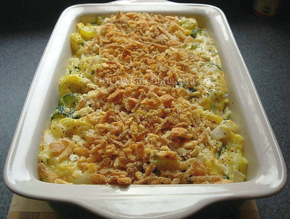 Zucchini Casserole Recipe
 Yellow Squash and Zucchini Casserole Drick s Rambling Cafe