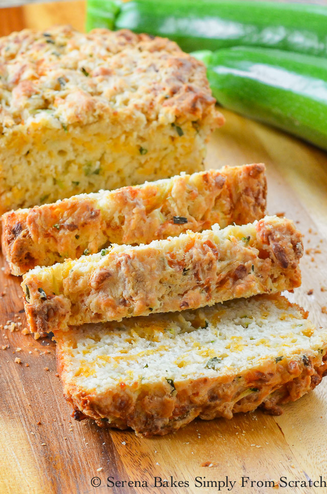 Zucchini Cheese Bread
 Zucchini Cheddar Cheese Herb Beer Bread