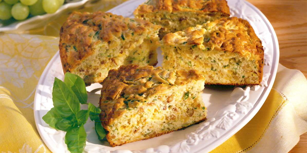 Zucchini Cheese Bread
 Zucchini Cheddar Bread