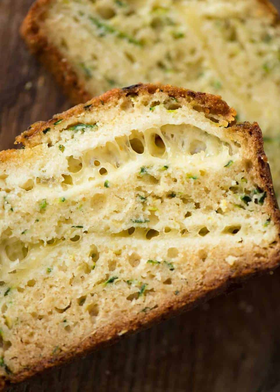 Zucchini Cheese Bread
 Cheesy Zucchini Bread No Yeast