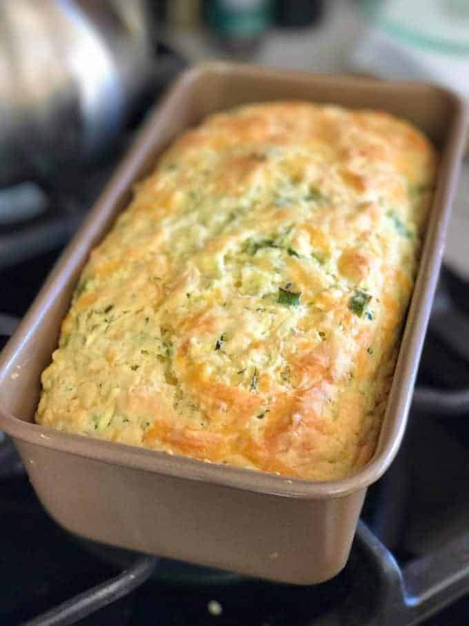 Zucchini Cheese Bread
 Savory Zucchini Cheese Bread