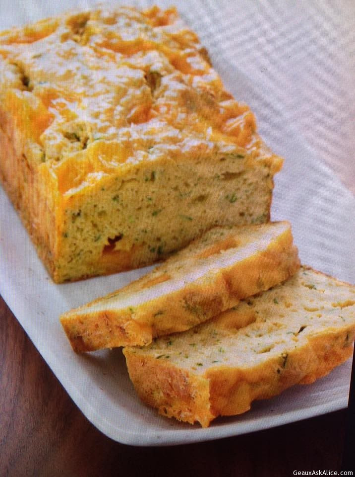 Zucchini Cheese Bread
 Zucchini Cheese Bread Geaux Ask Alice