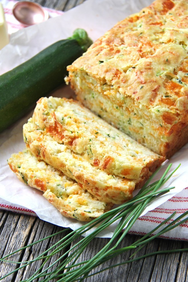 Zucchini Cheese Bread
 17 Easy Recipes That Actually Make Zucchini Interesting