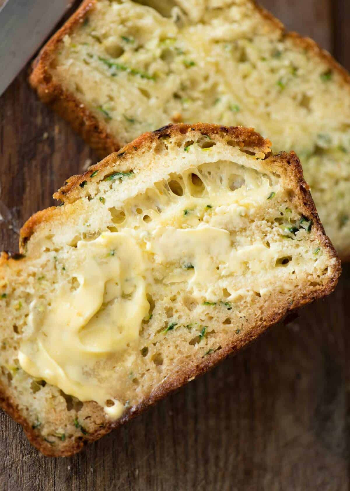 Zucchini Cheesy Bread
 Cheesy Zucchini Bread No Yeast