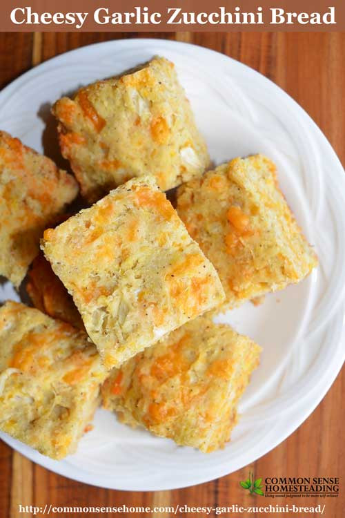 Zucchini Cheesy Bread
 Cheesy Garlic Zucchini Bread Great with Fresh or Frozen