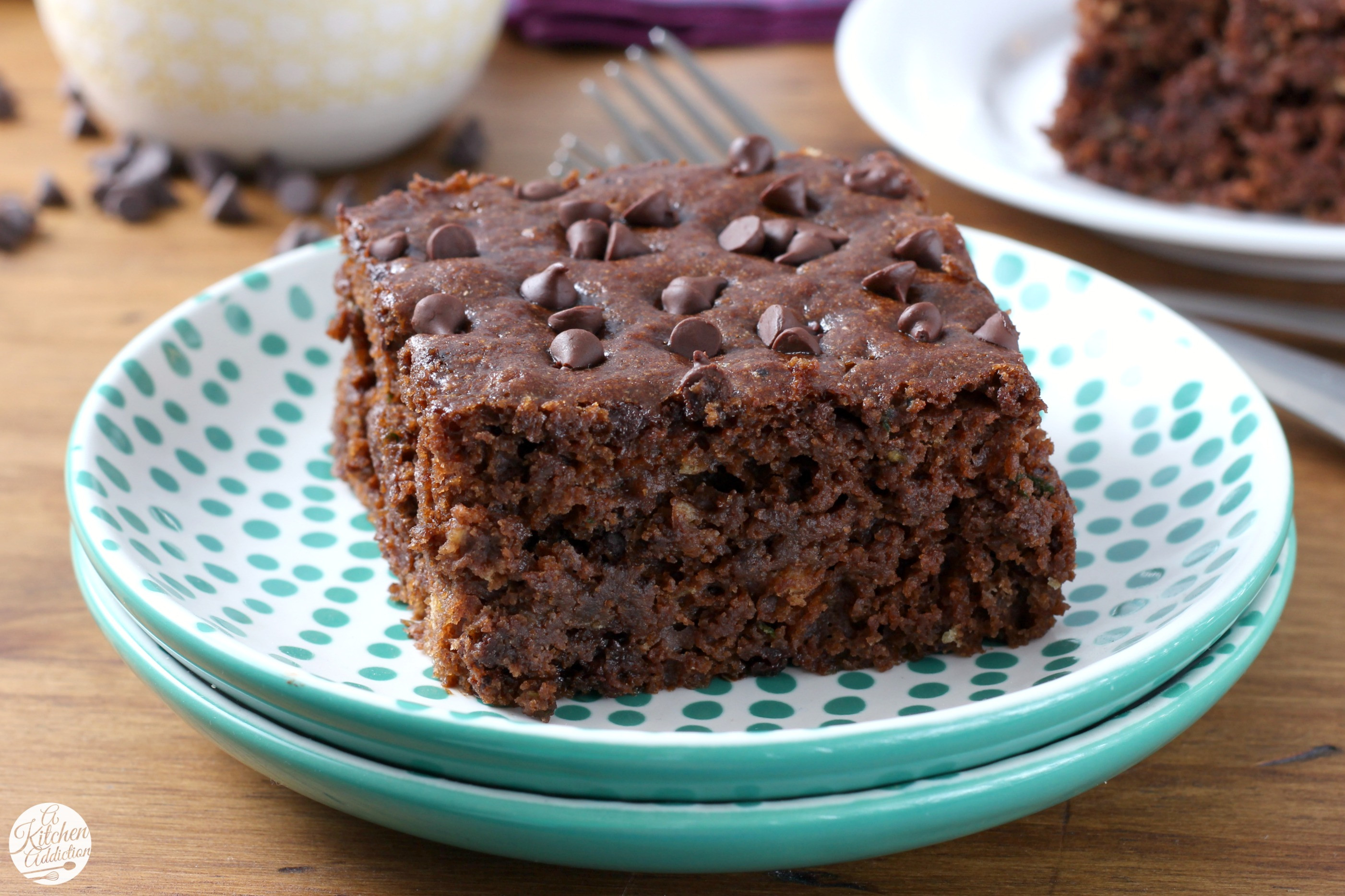 Zucchini Chocolate Cake
 e Bowl Chocolate Zucchini Snack Cake A Kitchen Addiction