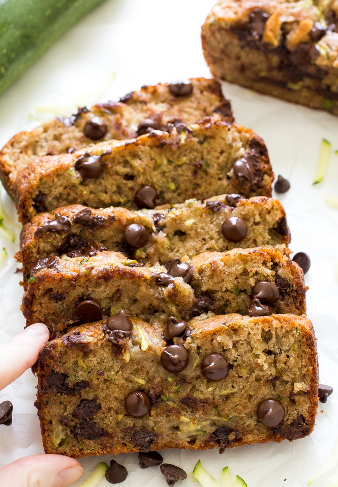 Zucchini Chocolate Chip Bread
 Chocolate Chip Zucchini Bread